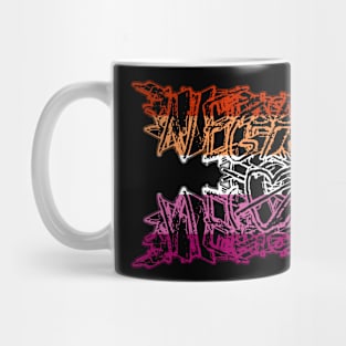 Negative Øhio Logo - Brutal Lesbian Pride Mug